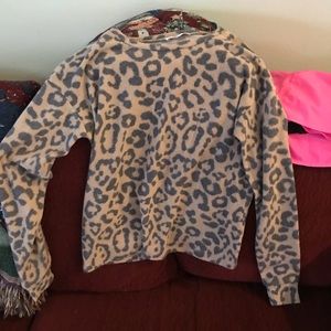 Brand new candies cheetah print top